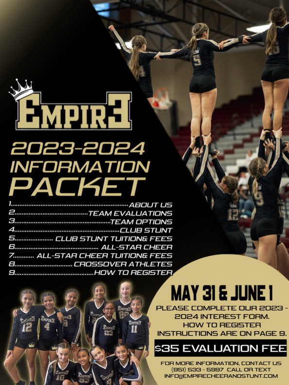 2023 2024 empire packet